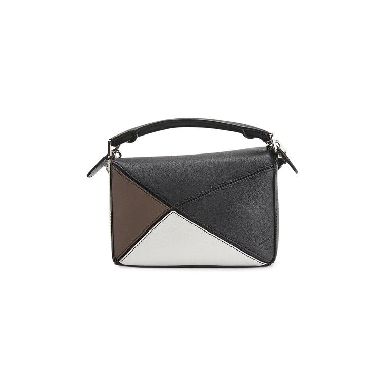 Loewe Puzzle Mini Bag BlackTaupe