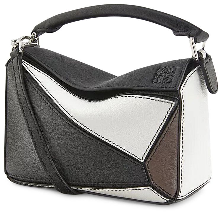 Loewe Puzzle Mini Bag BlackTaupe