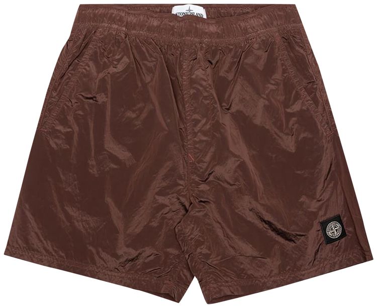 Stone Island Shorts Marrone Magano