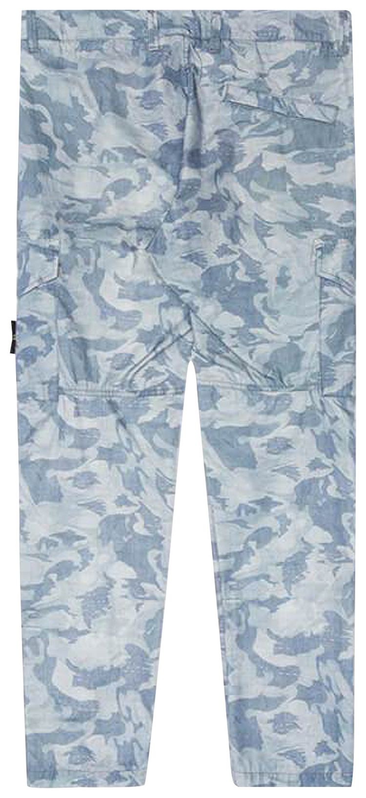 Stone Island Big Loom Camo Cargo Pants Sky Blue