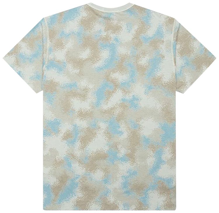 Stone Island Short Sleeve T Shirt Dove Grey Camo