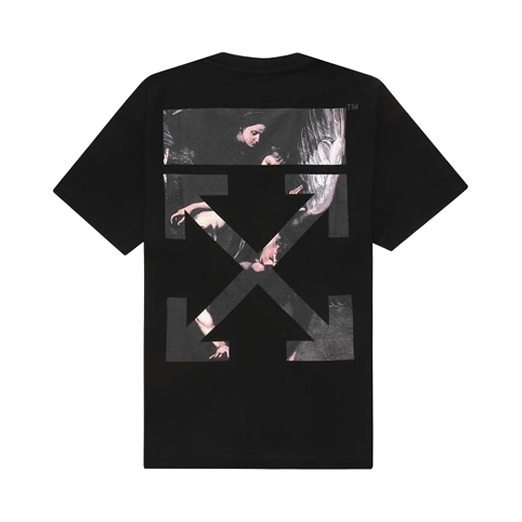 Buy Off-White Caravaggio Arrow T-Shirt 'Black