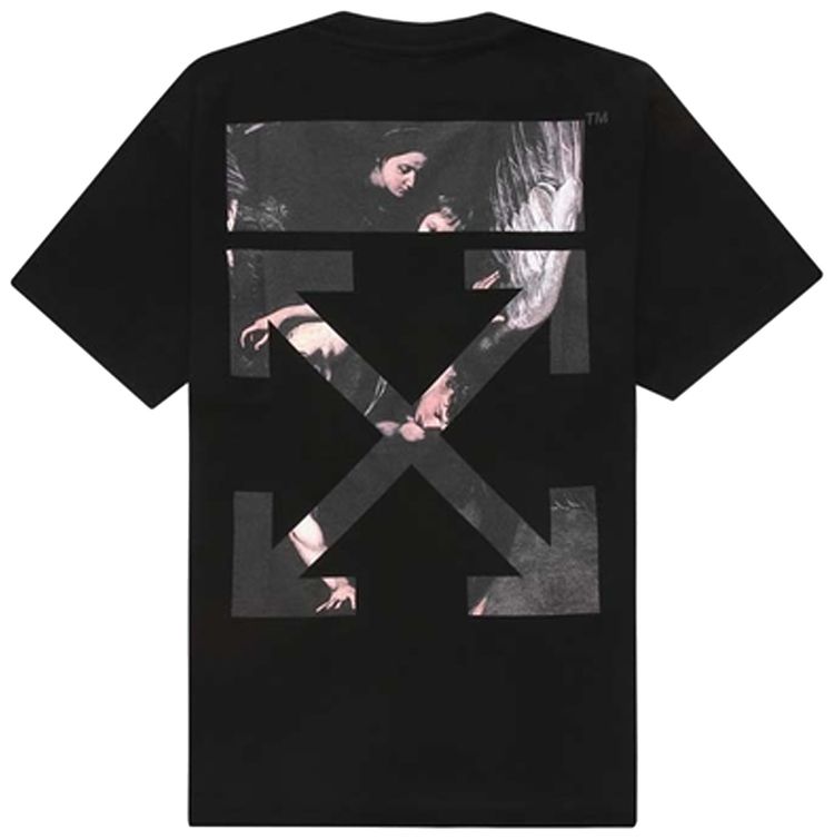 Off White Caravaggio Arrow T Shirt Black