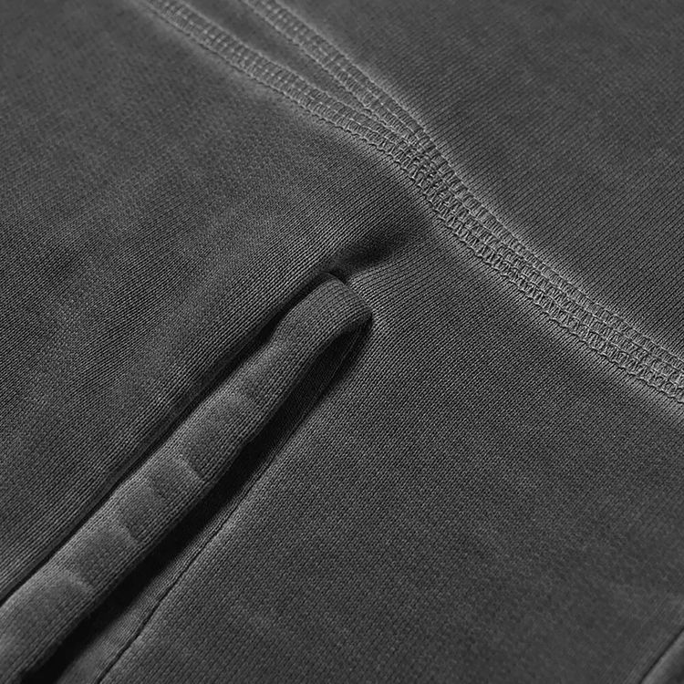 A Cold Wall Classic Flat Overlock Zip Hoodie Grey