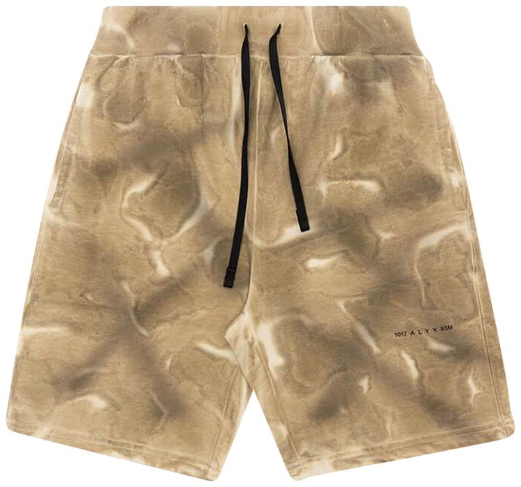 1017 ALYX 9SM Short With Prints Dark Sand