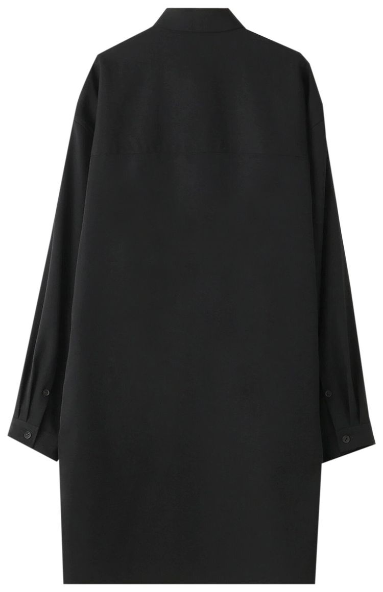 Yohji Yamamoto M FB Difference Blouse Black