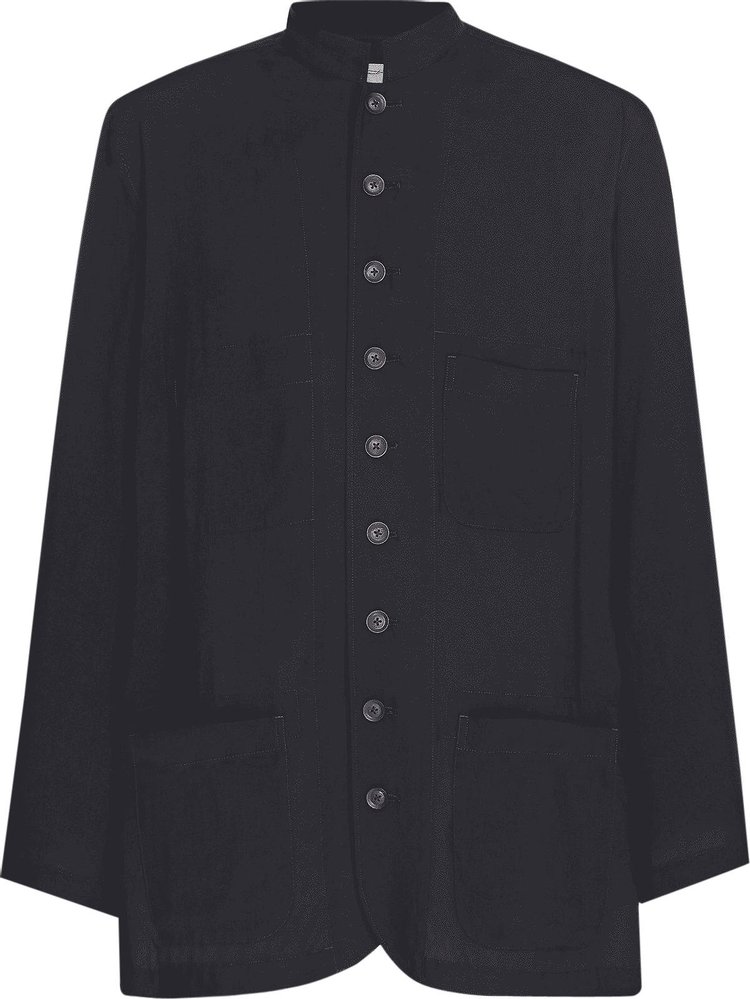 Yohji Yamamoto G-Ry Cambric Shirt 'Black'