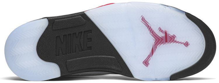 Air Jordan 5 Retro White Fire Red 2020