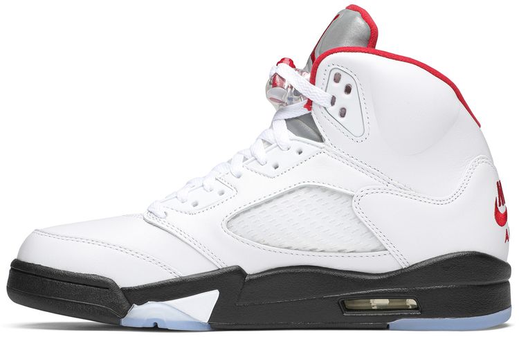 Air Jordan 5 Retro White Fire Red 2020