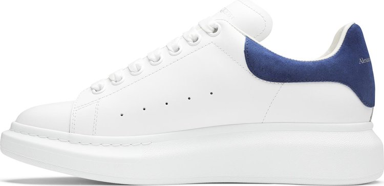 Alexander McQueen Oversized Sneaker White Paris Blue