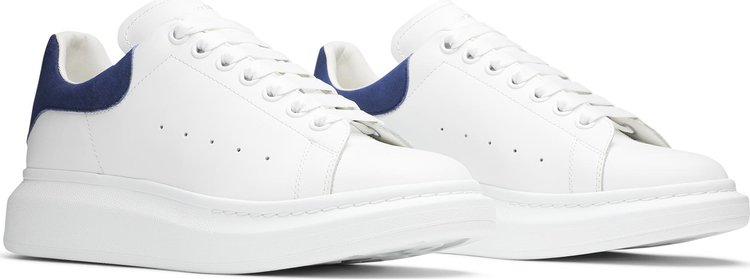 Alexander McQueen Oversized Sneaker White Paris Blue