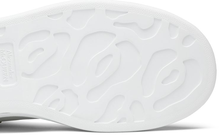 Alexander McQueen Oversized Sneaker White Gold