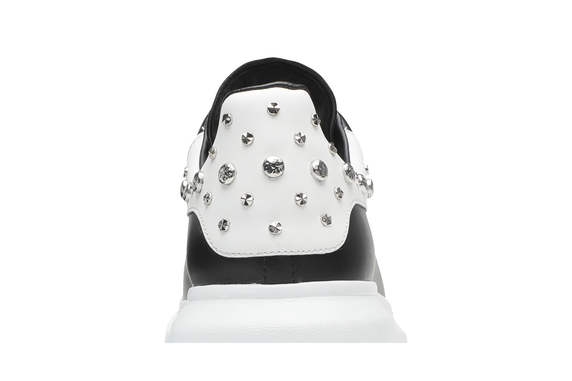 Buy Alexander McQueen Studded Oversized Sneaker 'White Black' - 553776  WHGP5 1070 | GOAT