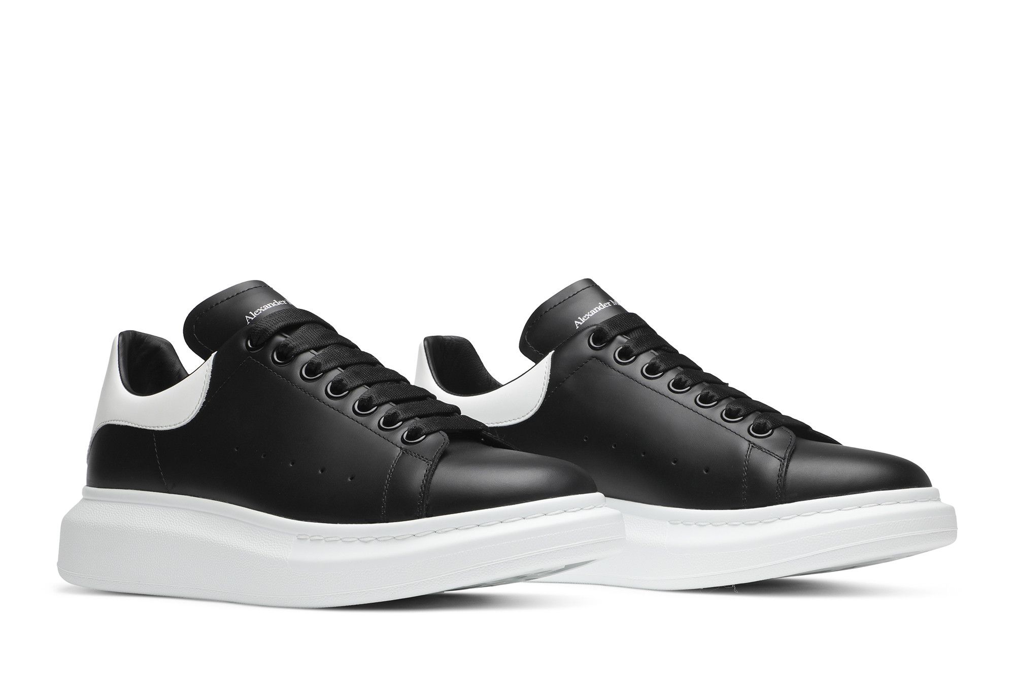 Buy Alexander McQueen Oversized Sneaker 'Black White' 2019