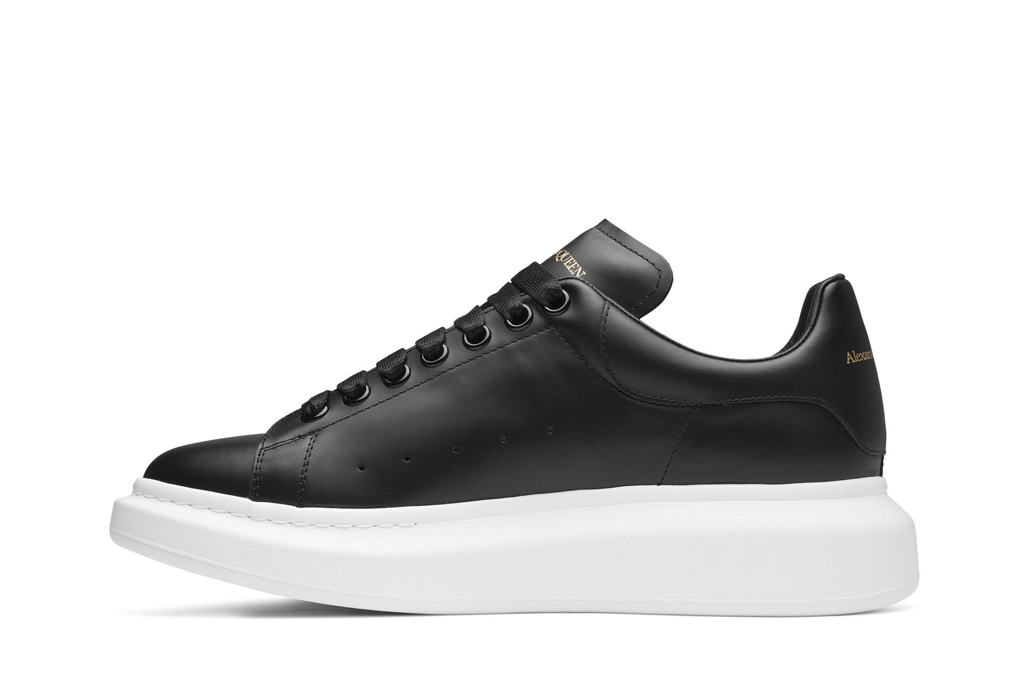 Size 10.0 Alexander McQueen Oversized Sneaker Black 2019