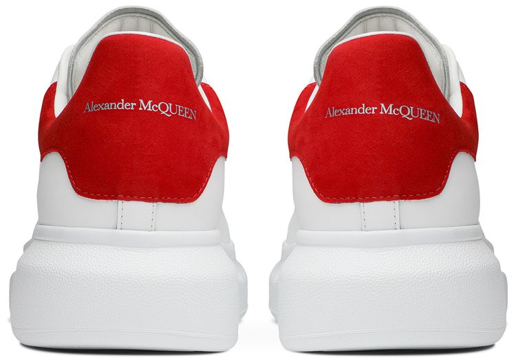 Alexander McQueen Oversized Sneaker White Lust Red