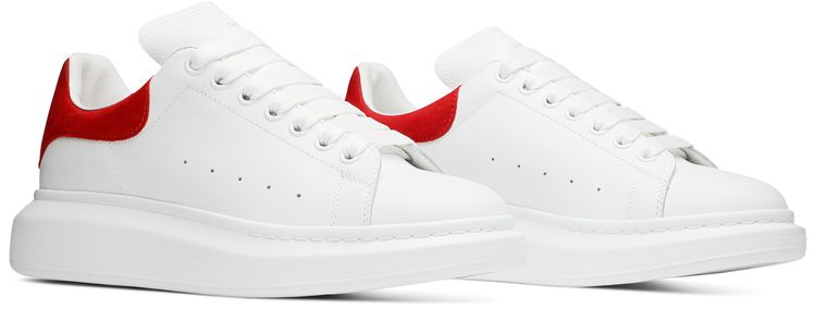 Alexander McQueen Oversized Sneaker White Lust Red