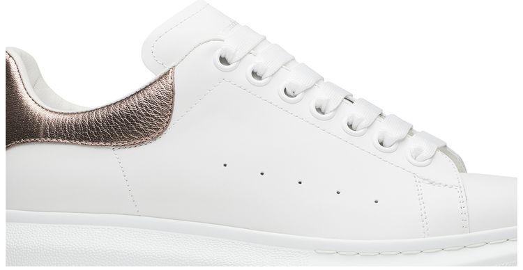 Alexander McQueen Wmns Oversized Sneaker White Rose Gold