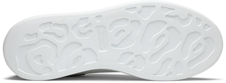 Alexander McQueen Wmns Oversized Sneaker Bleach White Silver