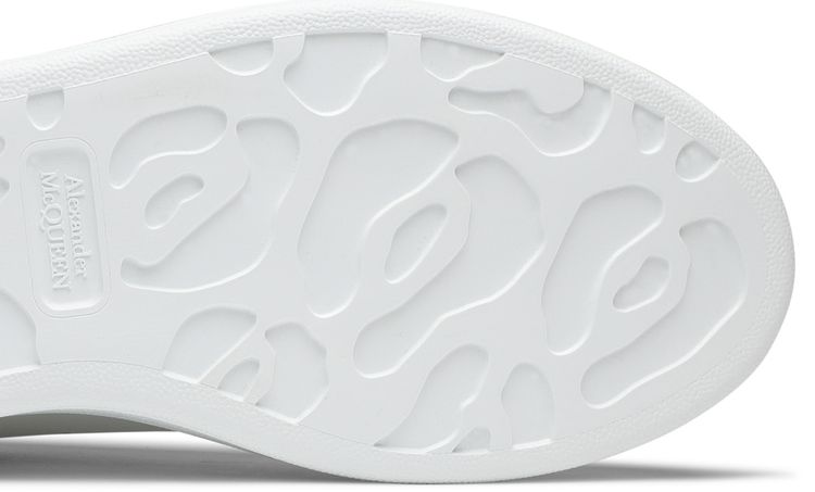 Alexander McQueen Wmns Oversized Sneaker Bleach White Silver