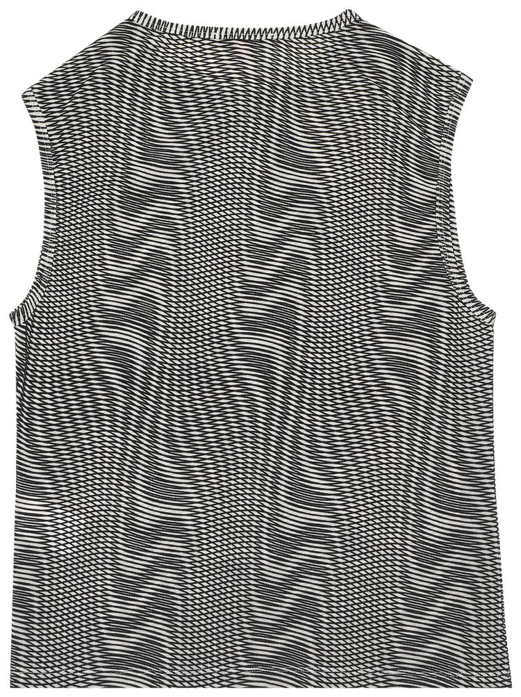Eckhaus Latta Burnout Muscle Tank Optic Warp