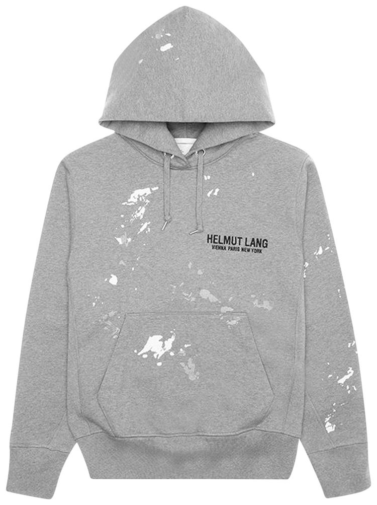 Helmut Lang Painter Standard Hoodie Precision Heather