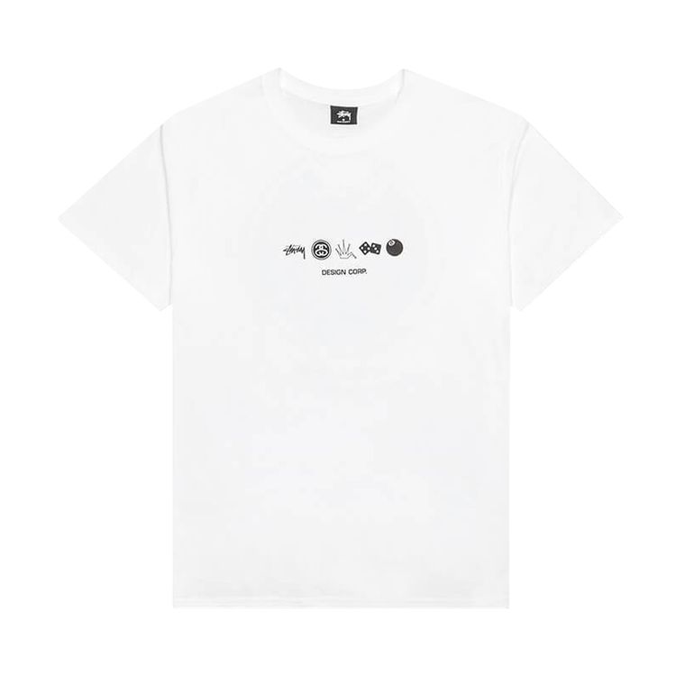Stussy Global Design Corporate Tee White