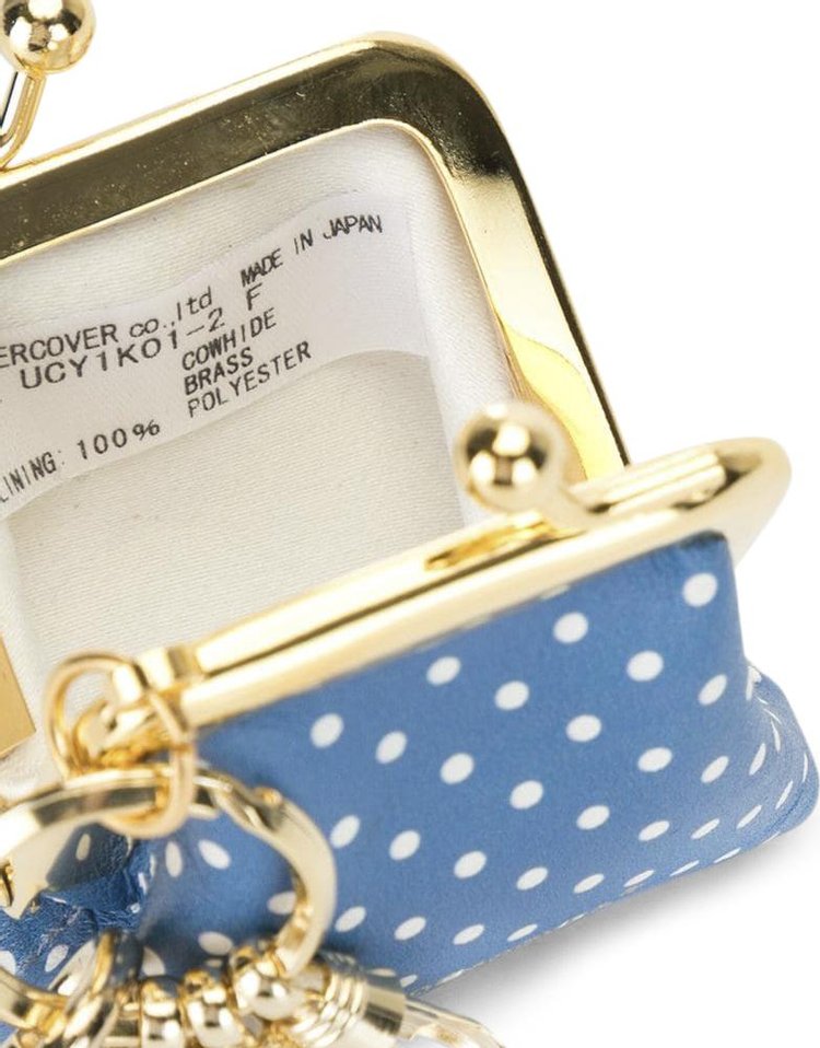 Undercover Polka Dot Key Chain Blue Base