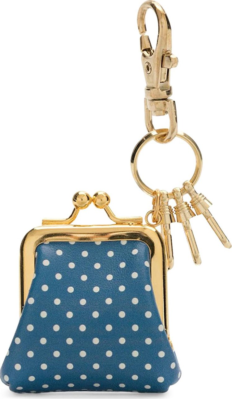 Undercover Polka Dot Key Chain Blue Base