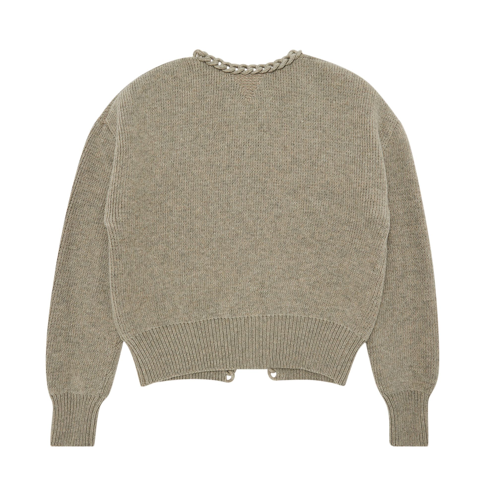 Buy Bottega Veneta Cardigan 'Cement Melange' - 680173 V1DC0 1540