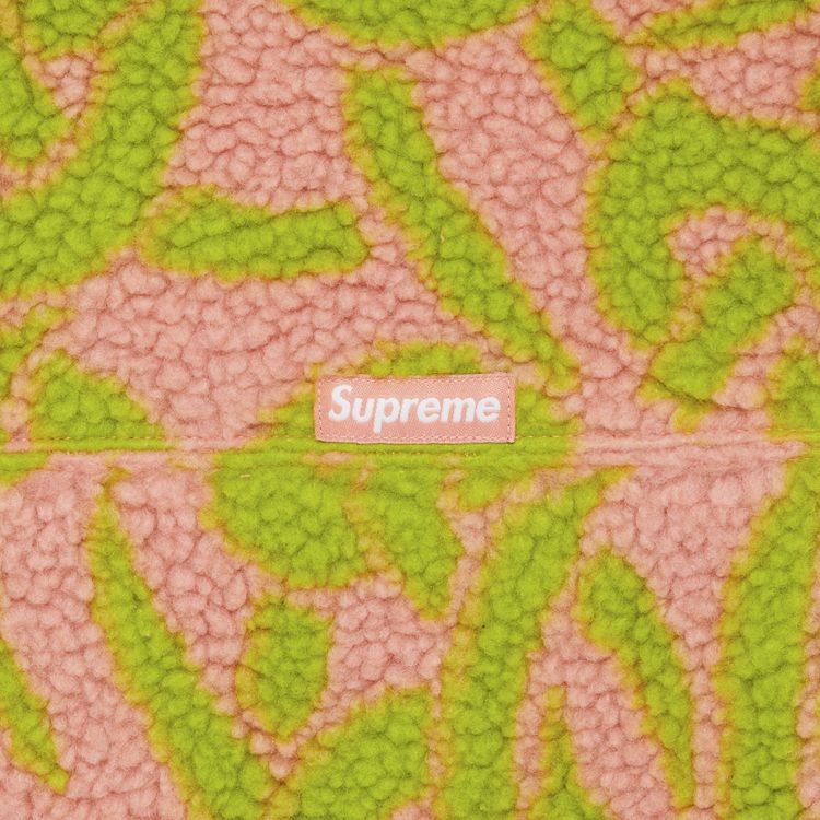 Supreme Celtic Knot Reversible WINDSTOPPER Fleece Hooded Jacket Dusty Pink