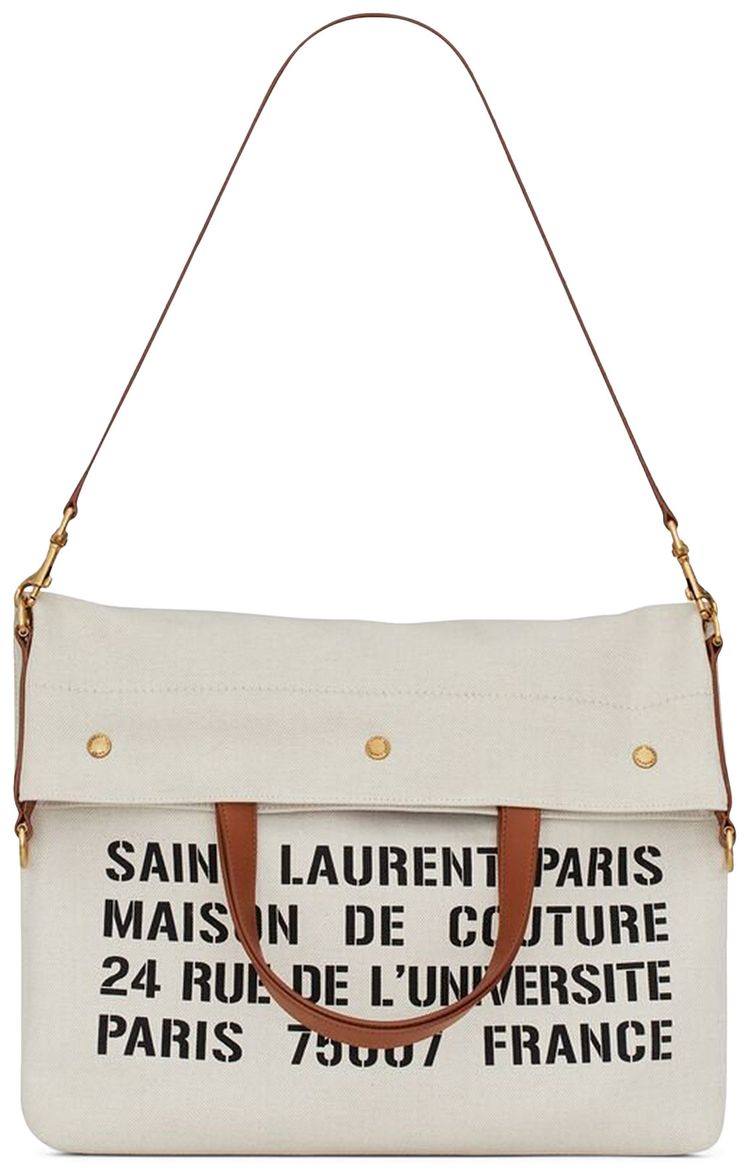 Saint Laurent RG Tote Bag GreggioNeroBrick