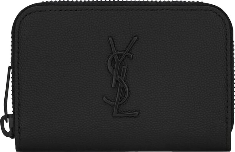 Buy Saint Laurent Monogramme Zip Wallet 'Black' - 535411 BTY0U 1000