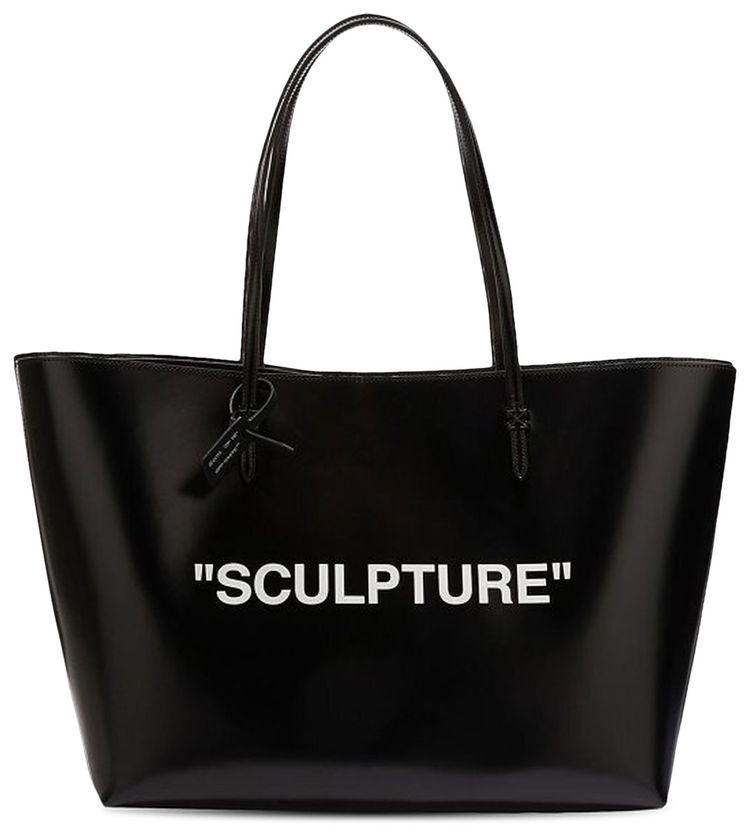 Buy OffWhite Day Off Tote Bag 'Black/White' OWNA186F22LEA0011001 GOAT