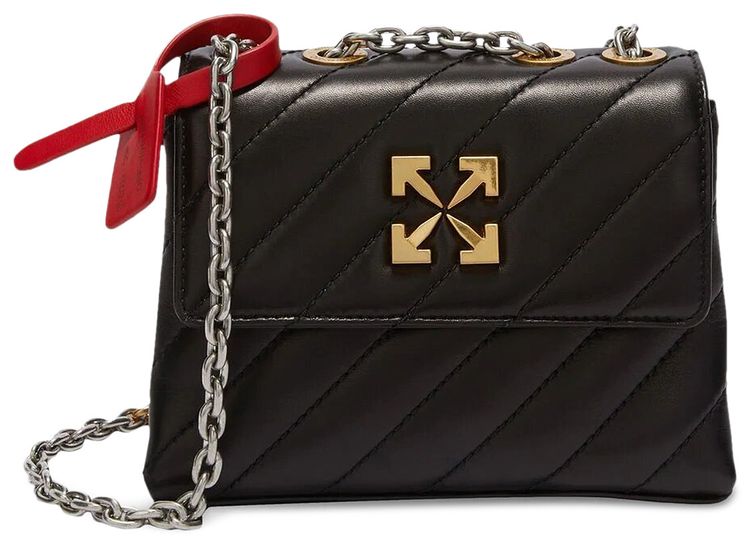 Off White Jackhammer 19 Shoulder Bag Black