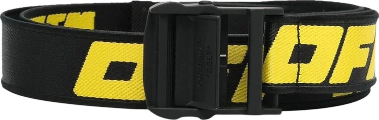 Off-White Tape Industrial Belt 'Black/Yellow'