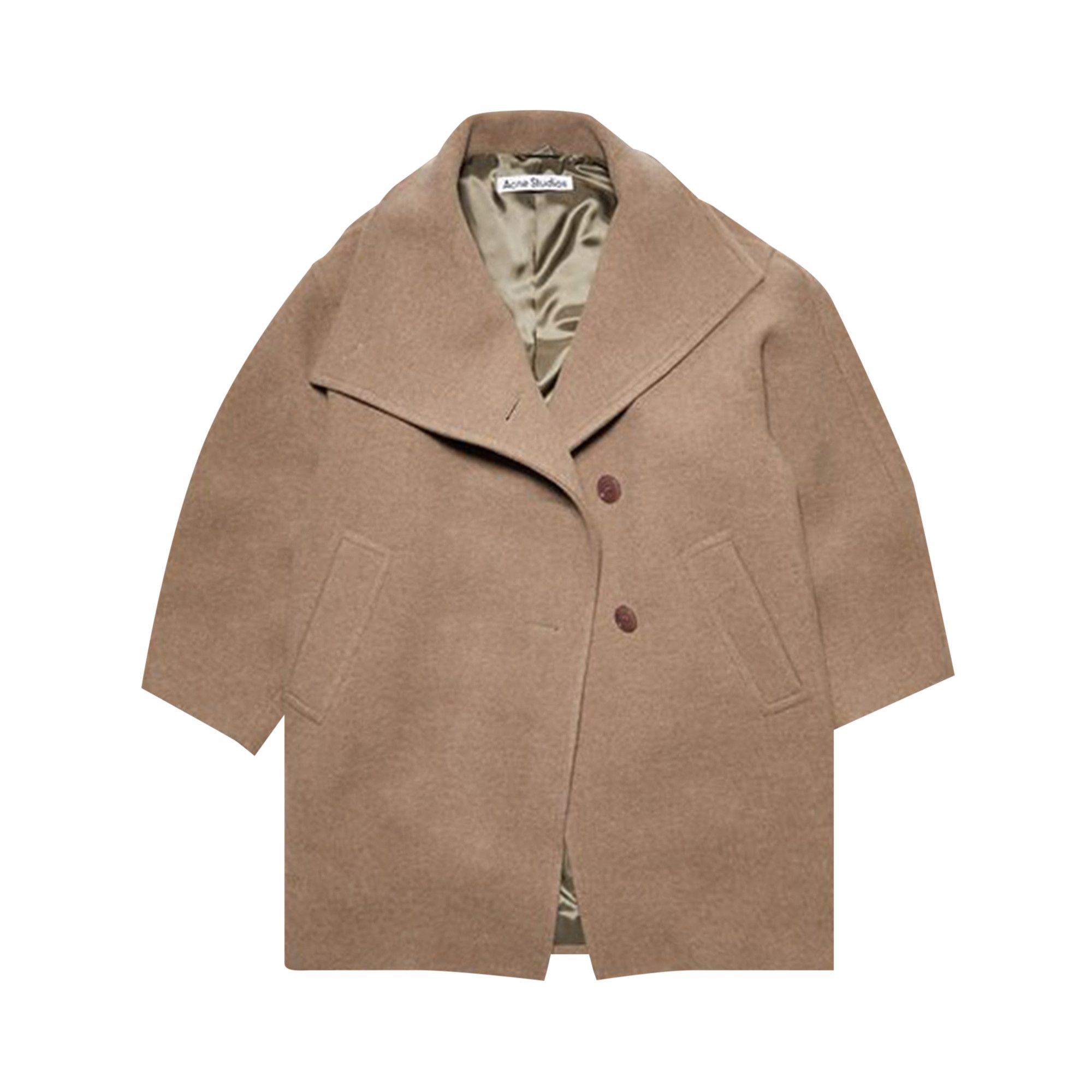 Funnel neck coat acne hot sale
