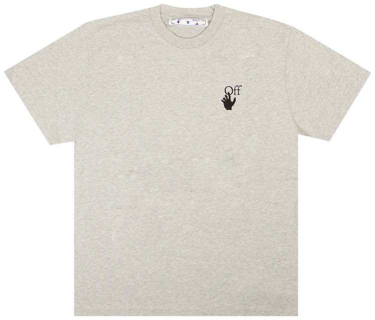 Off White Marker Arrow T Shirt Grey