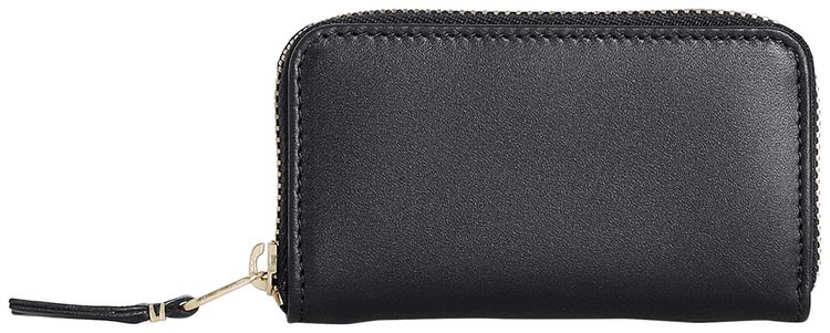 Comme des Garcons Wallet Zip Around Wallet Black