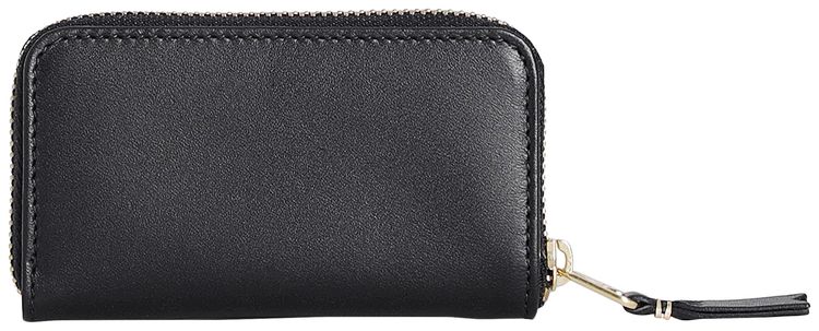 Comme des Garcons Wallet Zip Around Wallet Black
