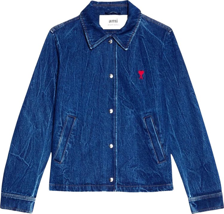 Ami Denim Jacket Used Blue