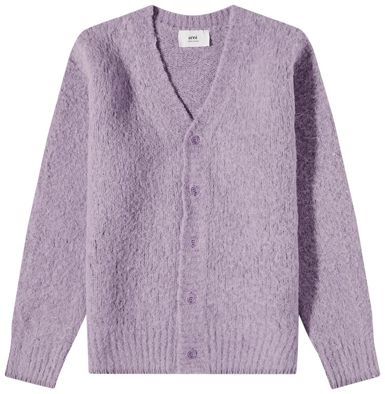 Ami Brushed Crewneck Sweater Parma