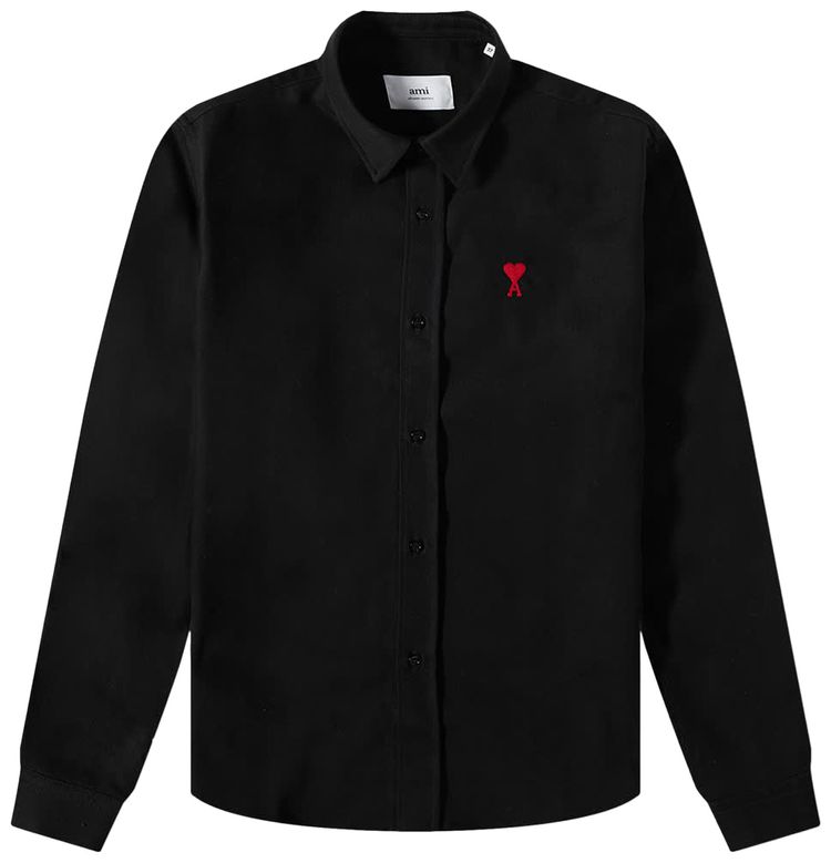 Ami Denim Shirt Black