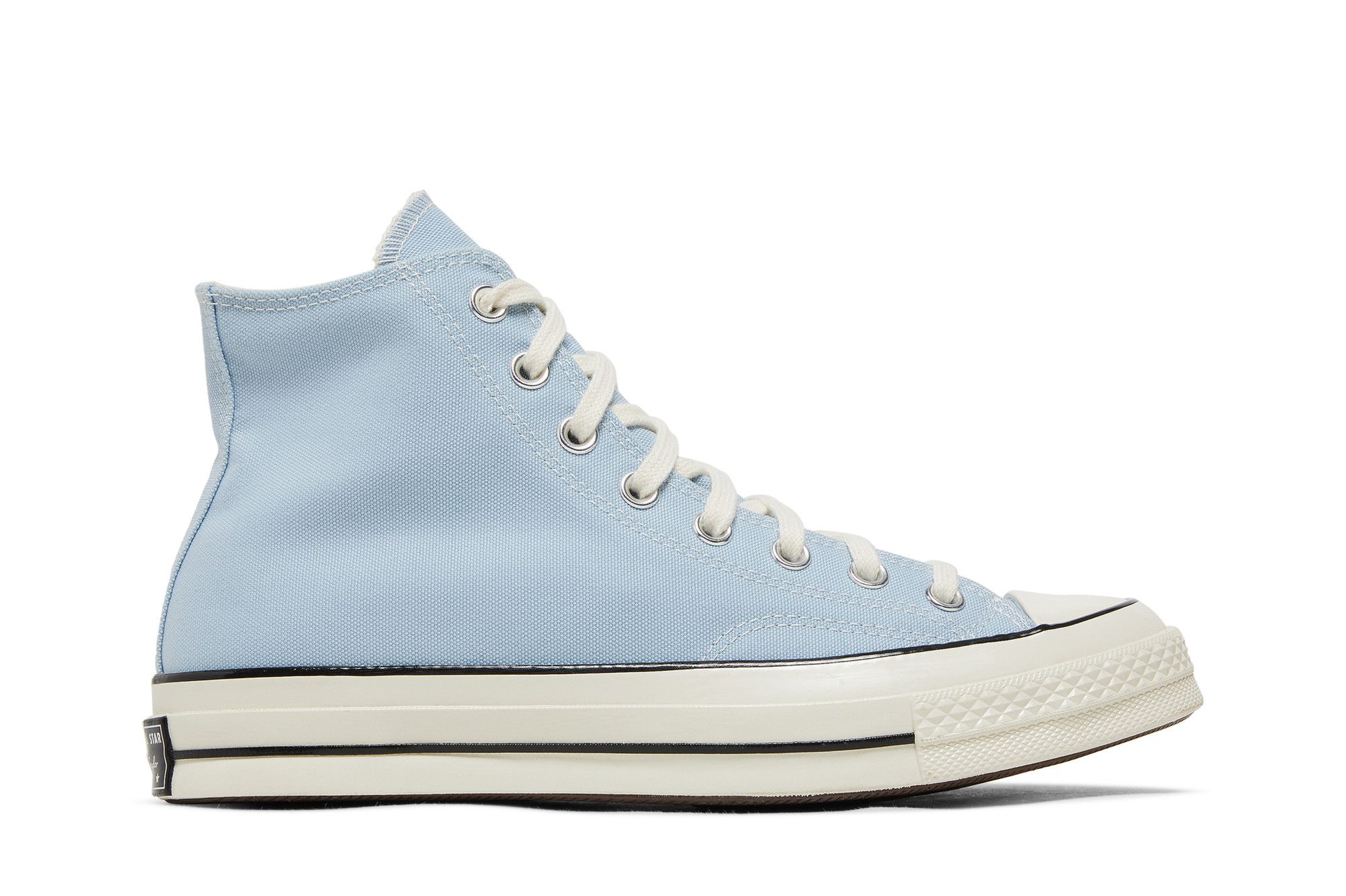 Baby blue high top converse online