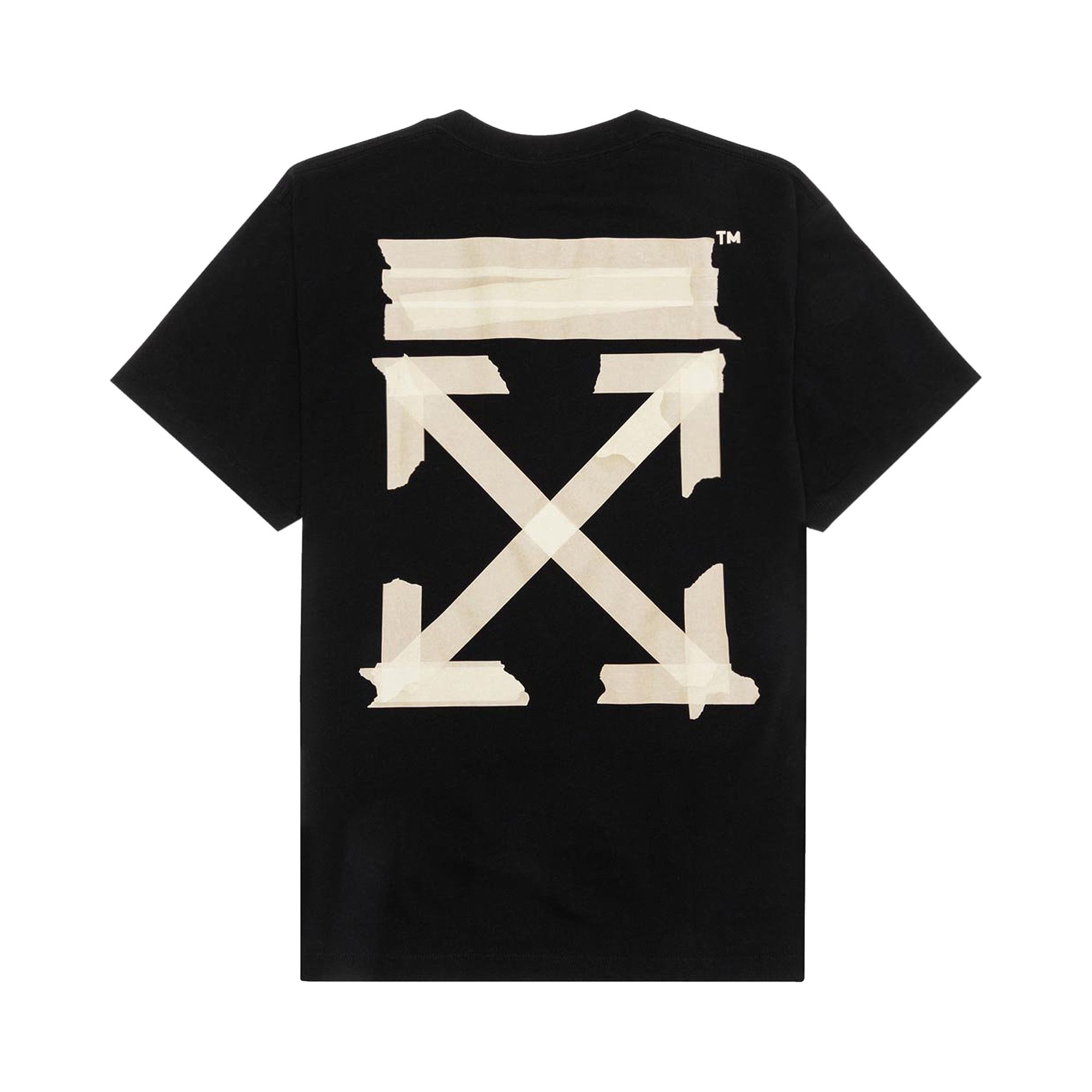 Off-White Tape Arrow Skate T-Shirt 関税送料込 Black Tape Arrow Skate Long Sleeve T-shirt by Off-White on Sale