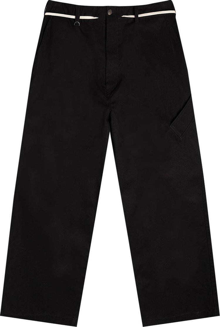 Y-3 Canvas Workwear Wide Pants 'Black'