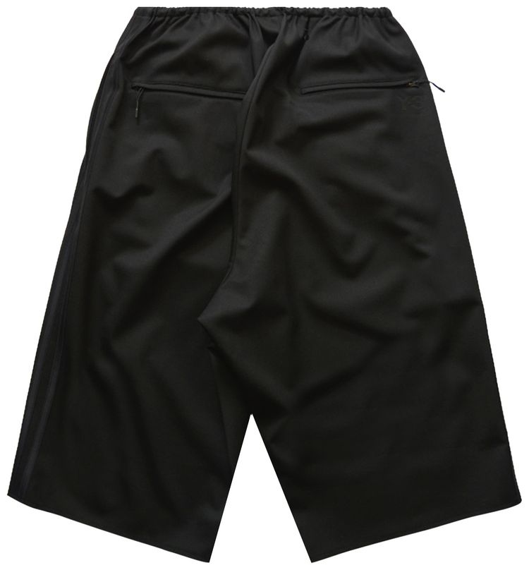 Y 3 Craft 3 Stripe Shorts Black