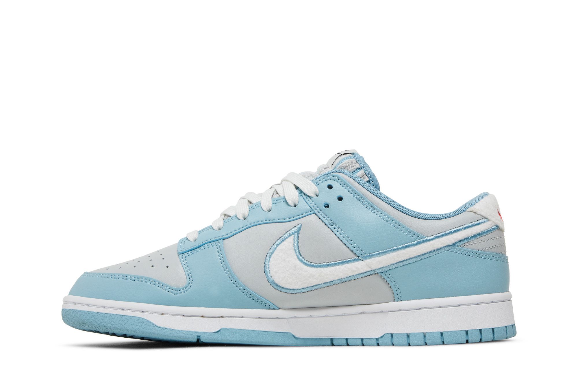 Buy Dunk Low 'Fleece Swoosh - Light Blue' - FB1871 011 | GOAT