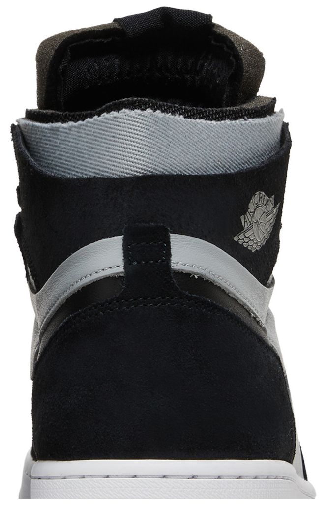 Air Jordan 1 Zoom CMFT Black Light Smoke Grey