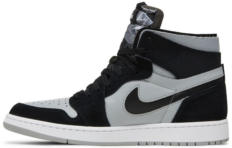 Air Jordan 1 Zoom CMFT Black Light Smoke Grey